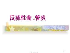 反流性食管炎ppt课件