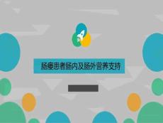 肠瘘患者肠内及肠外营养支持