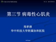 儿童病毒性心肌炎