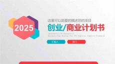 微立體商業計劃書PPT