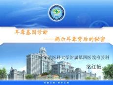 耳聋基因诊断