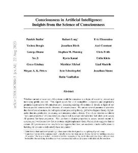 构建有意识的AI没有明显障碍 Consciousness in Artificial Intelligence - Insights from the Science of Consciousness