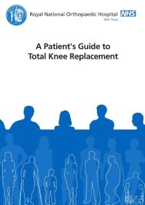 A Patient´s Guide to Total Knee Replacement
