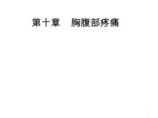 疼痛诊疗学-第十章-胸腹部疼痛ppt课件