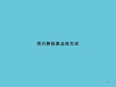 颅内静脉窦血栓形成课件