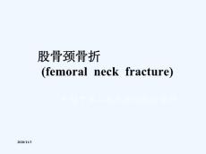 股骨颈骨折课件
