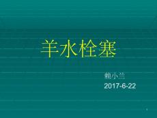 羊水栓塞课件