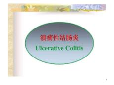 溃疡性结肠炎 课件