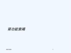 肾功能衰竭课件