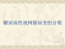 《糖尿病视网膜病变》课件