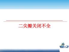 二尖瓣关闭不全课件