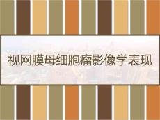 视网膜母细胞瘤影像学表现课件