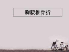 胸腰椎骨折-课件