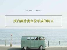 颅内静脉窦血栓形成的特点课件