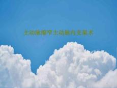 主动脉缩窄主动脉内支架术 ppt课件