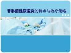 非淋菌性尿道炎的的特点与治疗策略课件