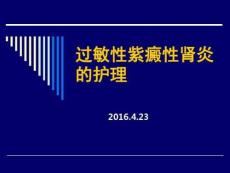 紫癜性肾炎的护理课件