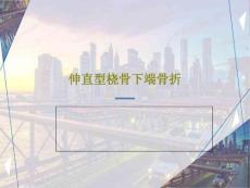 伸直型桡骨下端骨折课件