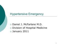 【高血压英文ppt课件】高血压-Hypertension