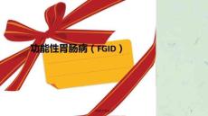 功能性胃肠病 ppt课件