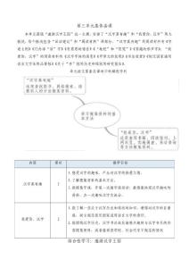 人教部编版五年级语文下册综合性学习：汉字真有趣（新学习单教案）