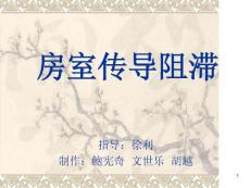 房室传导阻滞课堂课件