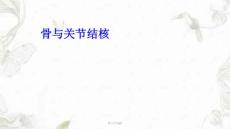 骨关节结核课件