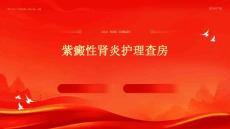 紫癜性肾炎护理查房