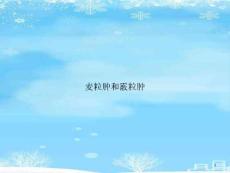 麦粒肿和霰粒肿2021完整版课件