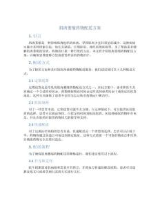 肌肉萎缩药物配送方案