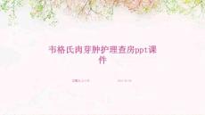 韦格氏肉芽肿护理查房ppt课件