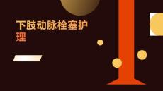 下肢动脉栓塞护理