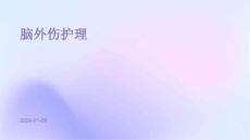脑外伤护理ppt