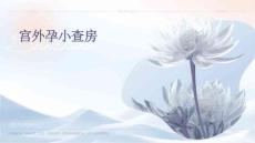 宫外孕小查房