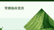 肾癌临床查房