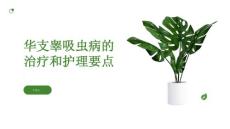 华支睾吸虫病的治疗和护理要点