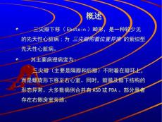 三尖瓣下移畸形ebsteinanomaly课件.ppt
