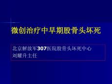 股骨头坏死微创