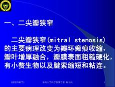 风湿性心脏病教学课件