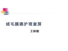 绒毛膜癌护理查房课件
