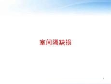 室间隔缺损-课件