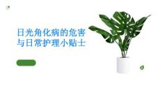 日光角化病的危害与日常护理小贴士