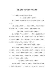 小脑扁桃体下疝畸形知识健康教育