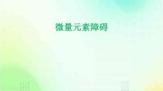 微量元素障碍