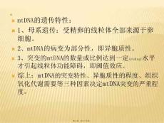 医学专题线粒体脑肌病介绍.ppt