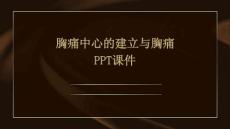 胸痛中心的建立和胸痛ppt课件