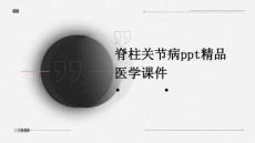 脊柱关节病PPT精品医学课件