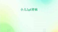 小儿IgA肾病