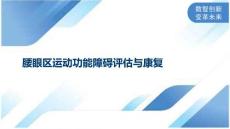 腰眼区运动功能障碍评估与康复