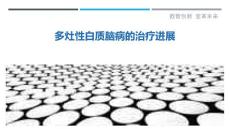 多灶性白质脑病的治疗进展